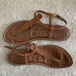 Sam Edelman size 8M Brown Leather Sandals